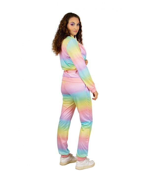 Fout Trainingspak Regenboog Pastel Dames