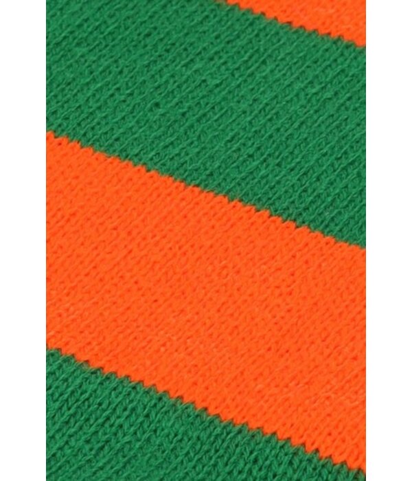 Sjaal Gebreid Oranje/Groen
