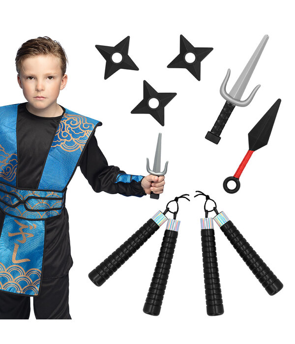 Ninja Speelgoed Wapens 7-Delige Set