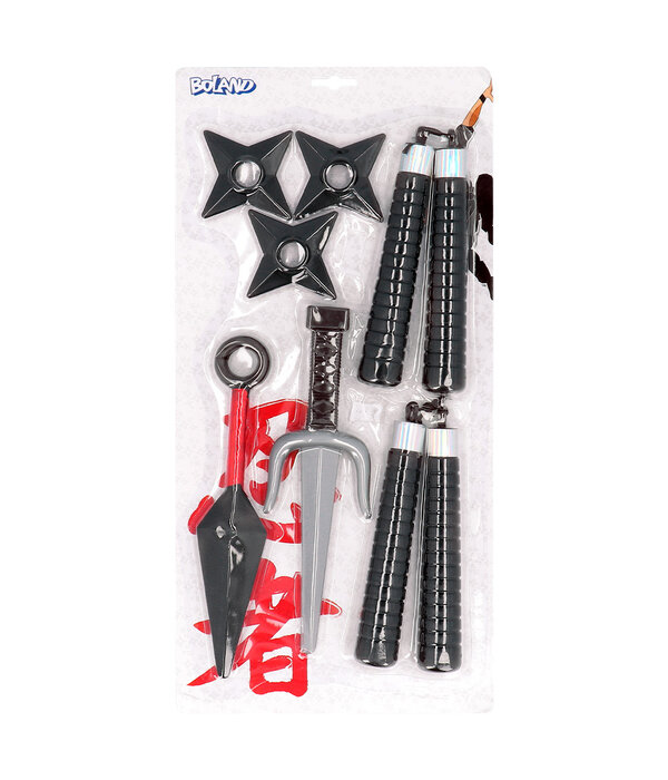 Ninja Speelgoed Wapens 7-Delige Set