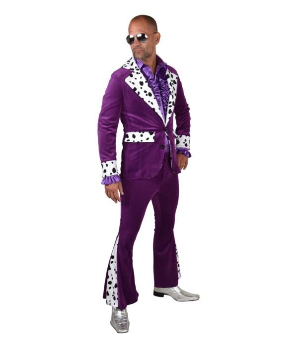 Pimp Kostuum Paars Nick Premium