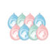 Party Ballonnen Paarden Dreams (8st)