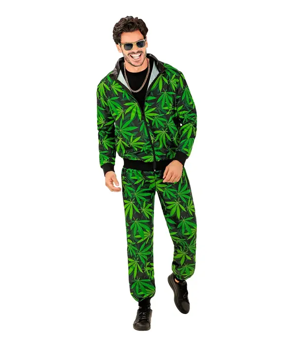 Trainingspak Groen Wietblad Unisex