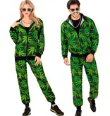 Trainingspak Groen Wietblad Unisex