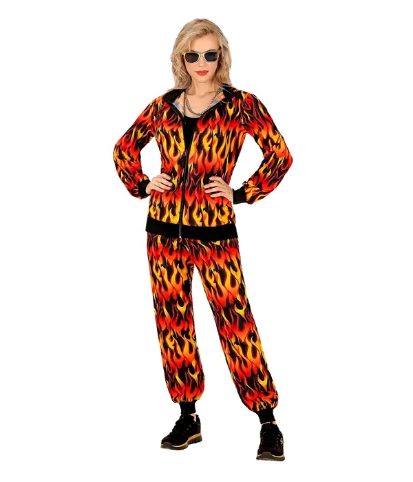 Hotshot Trainingspak Vlammen Unisex