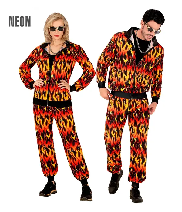 Hotshot Trainingspak Vlammen Unisex