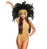 Hoofdtooi Go-go danseres Goud