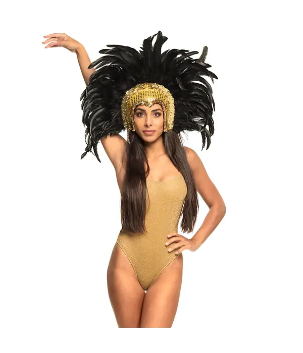 Hoofdtooi Go-go danseres Goud