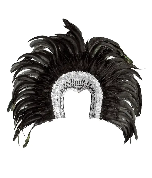 Hoofdtooi Go-go danseres Zilver