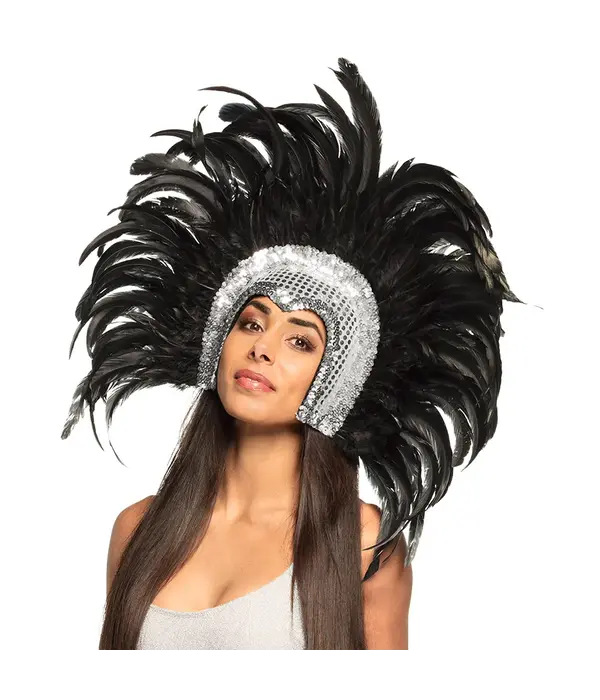 Hoofdtooi Go-go danseres Zilver