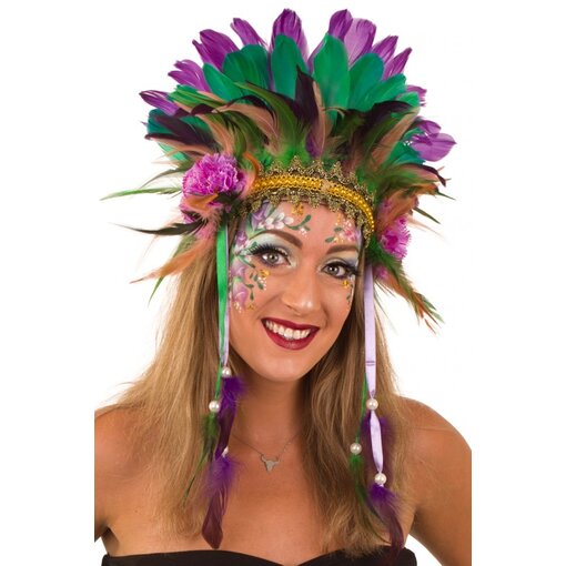 Veren hoofdtooi Hidatsa