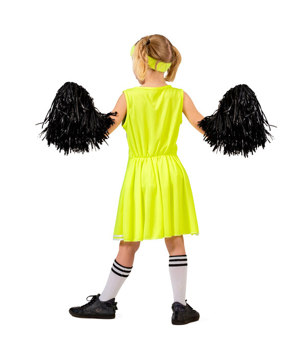 Geel Cheerleader Jurkje Kind Shirley
