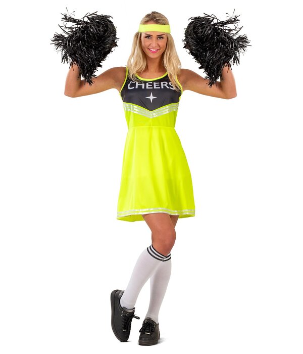 Geel Cheerleader Jurkje Dames