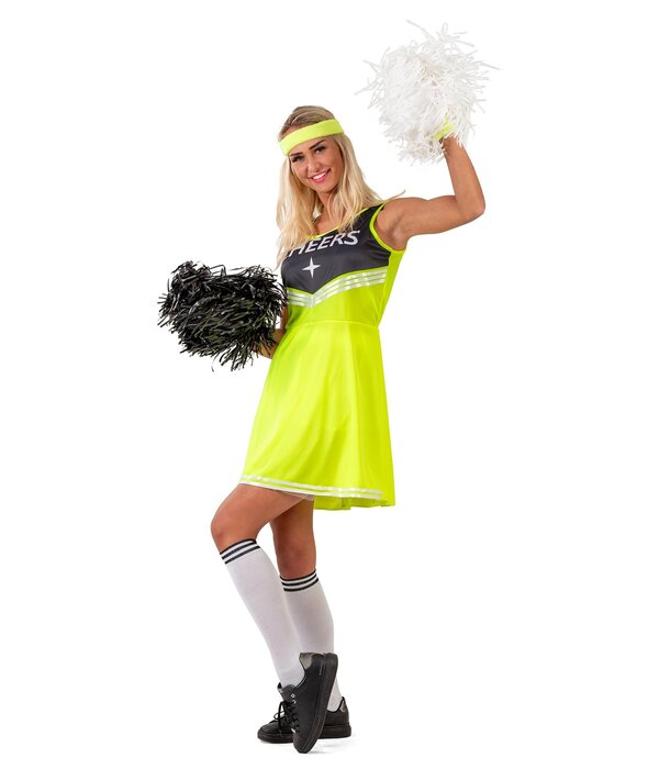 Geel Cheerleader Jurkje Dames