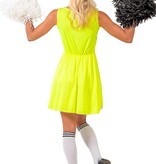 Geel Cheerleader Jurkje Dames