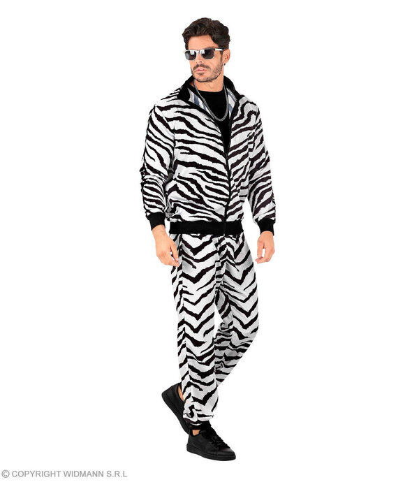 Trainingspak Zebra Zwart/Wit Unisex
