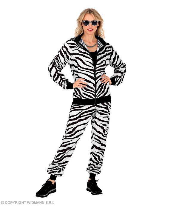 Trainingspak Zebra Zwart/Wit Unisex