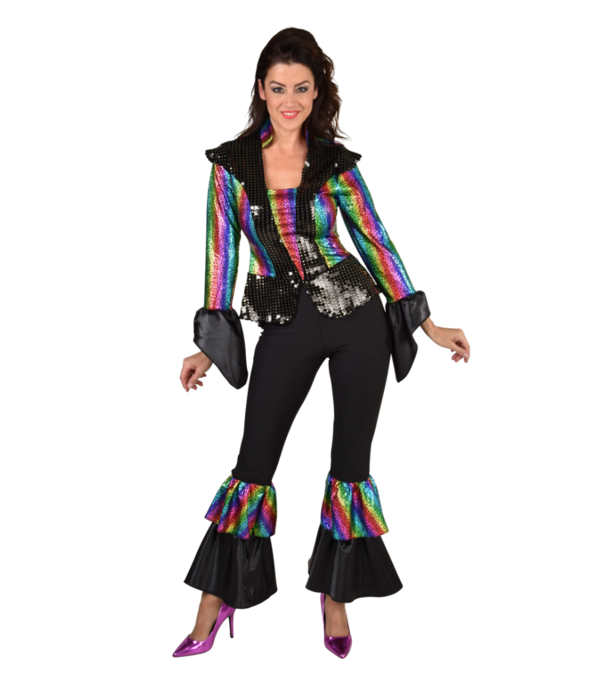 Disco Queen Regenboog  Pak Premium