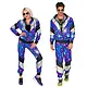 Fout 80's Trainingspak Discobal Blauw Unisex
