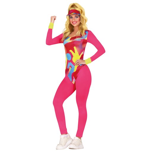 Workout Kostuum Psychedelisch Victoria Roze