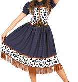 Cowgirl Kostuum Dames Blue Hadley