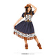 Cowgirl Kostuum Dames Blue Hadley