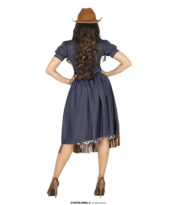 Cowgirl Kostuum Dames Blue Hadley