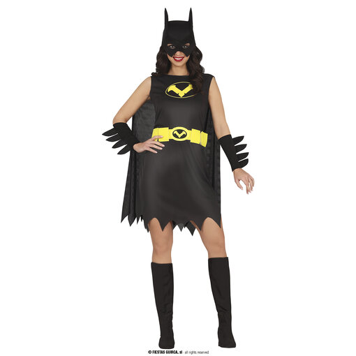 Batgirl Outfit Dames 5-delig