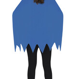 Batgirl Jumpsuit Met Blauwe Cape