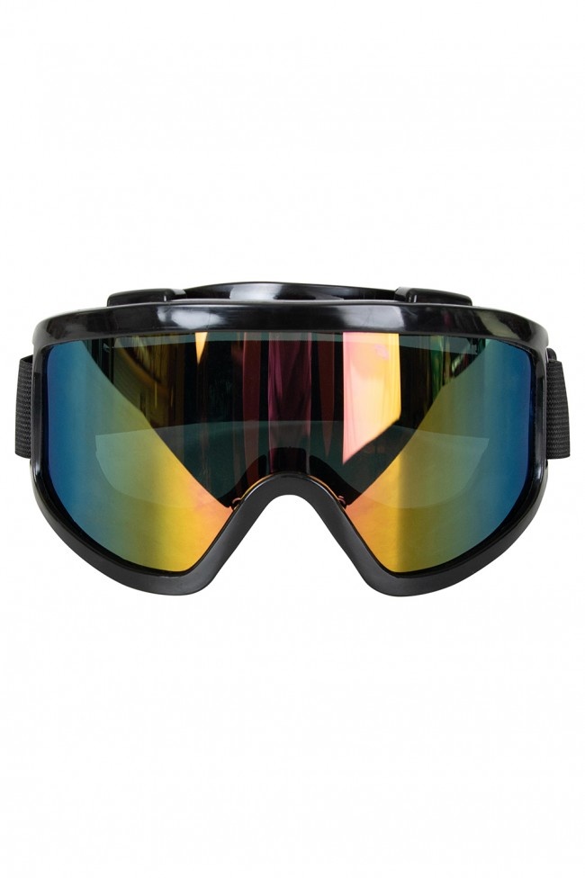 PartyXplosion Carnaval/verkleed Apres Ski bril - zwart - volwassenen - kunststof - party brillen