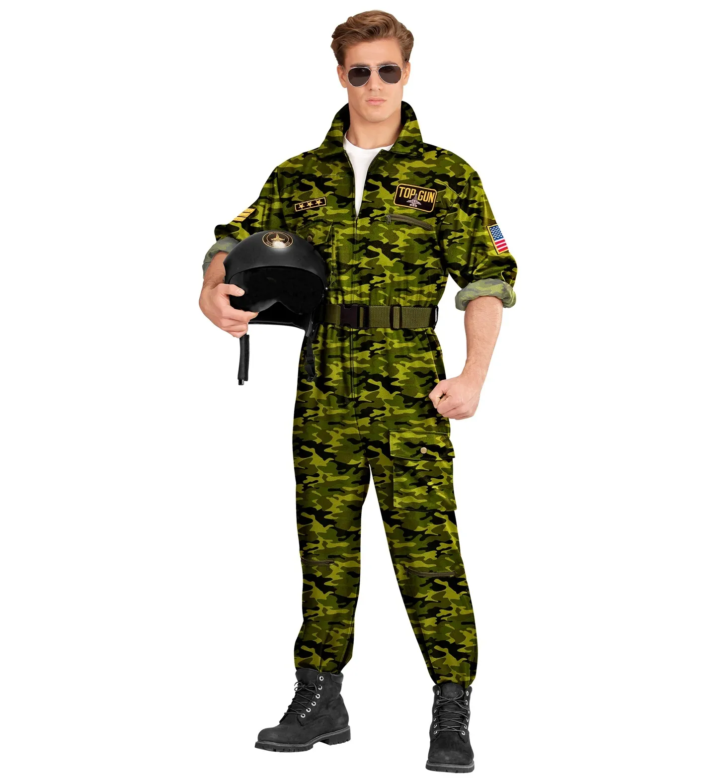 Straaljager Piloot Topgun USA Heren afbeelding