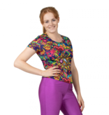 Hippie T-shirt Dames Colorful Dream