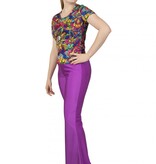 Hippie T-shirt Dames Colorful Dream