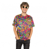 Hippie T-shirt Heren Colorful Dreams