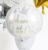 Folieballon  Welcome Little One Ooijevaar (45cm)