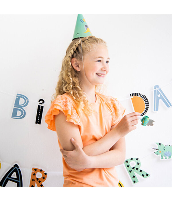 Dino Roars Feesthoedjes (6st)