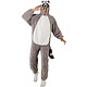 Wasbeer Onesie Unisex Volwassen