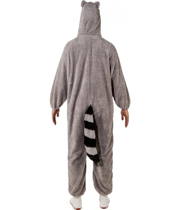 Wasbeer Onesie Unisex Volwassen