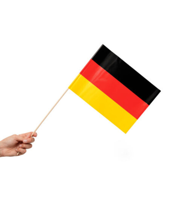 Zwaaivlaggetjes Duitsland 20x30cm (10st)