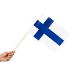 Zwaaivlaggetjes Finland 20x30cm (10st)
