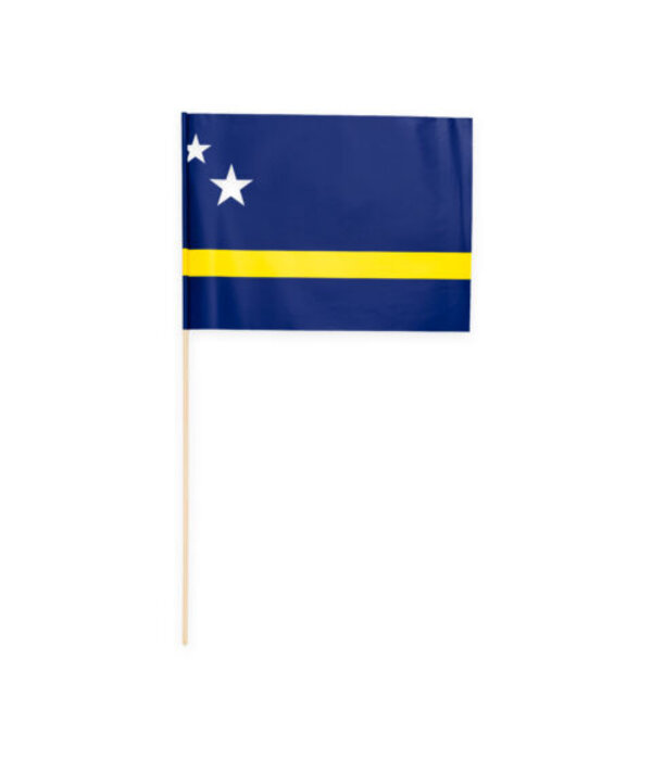 Zwaaivlaggetjes Curacao 20x30cm(10st)