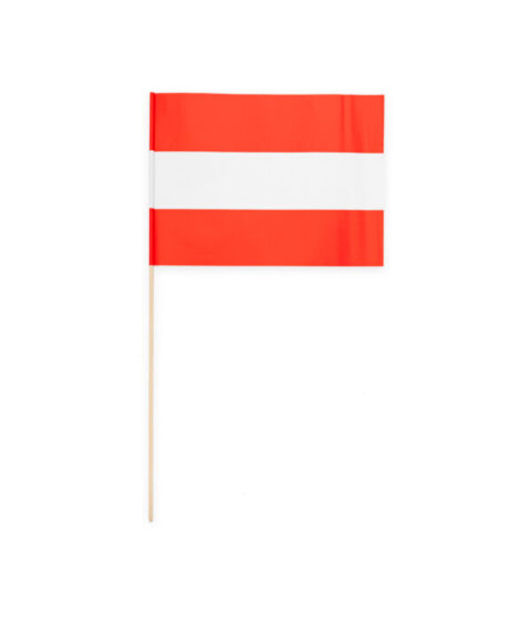Zwaaivlaggetjes oostenrijk 20x30cm (10st)