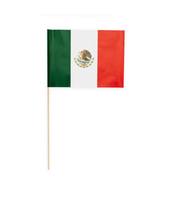 Zwaaivlaggetjes Mexico 20x30cm (10st)