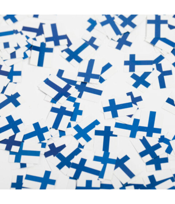 Tafelconfetti Finse Vlag (150st)