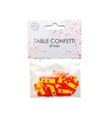 Tafelconfetti Spaanse Vlag (150st)