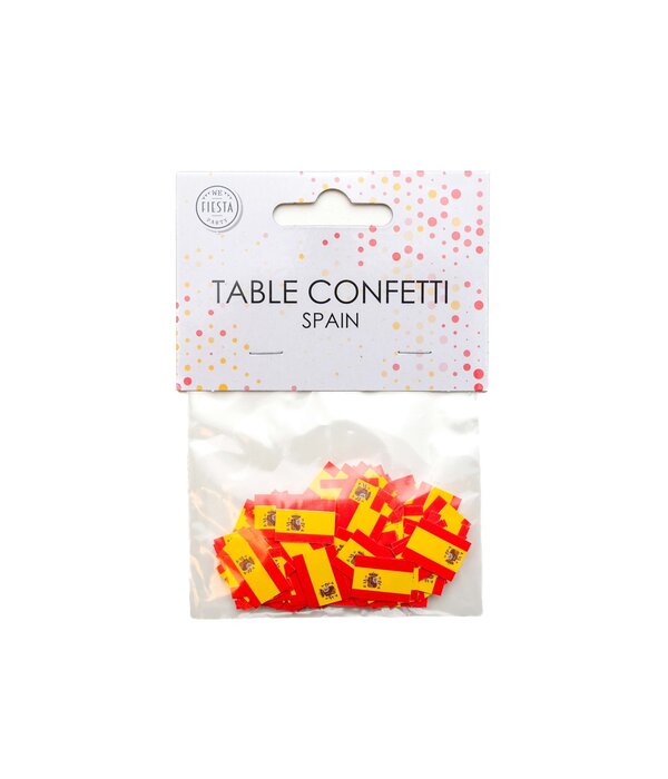 Tafelconfetti Spaanse Vlag (150st)
