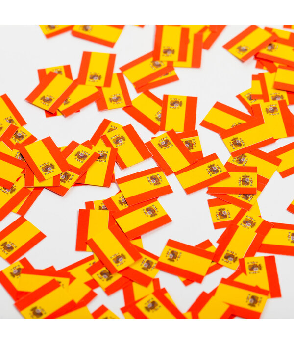 Tafelconfetti Spaanse Vlag (150st)