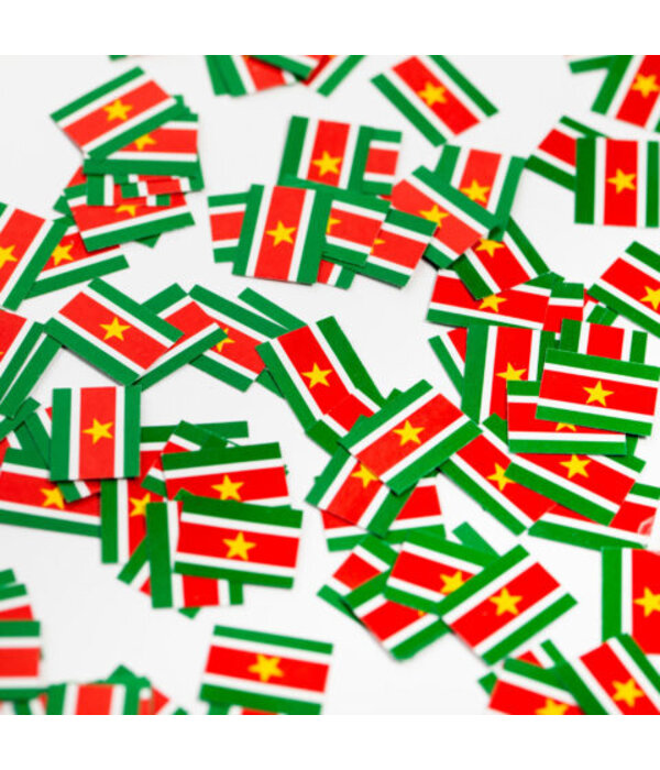 Tafelconfetti Surinaamse Vlag (150st)