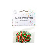 Tafelconfetti Surinaamse Vlag (150st)