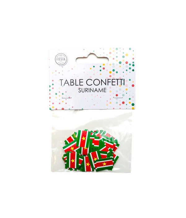 Tafelconfetti Surinaamse Vlag (150st)